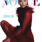 Adriana Lima poses on Vogue Brazil’s March 2025 cover