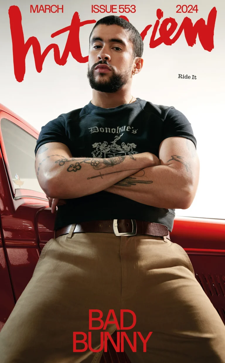 Bad Bunny Sizzles on Interview Magazine's Latest Cover