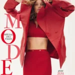 Elsa Hosk covers Madame Figaro February 23rd, 2024 by David Roemer