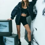 Hailey Bieber DKNY Spring 2026 campaign loft setting