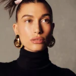 Hailey Bieber stars in Rhode Peptide Lip Tint 2023 campaign