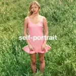 Apple Martin wearing a pink mini dress in Self-Portrait 2026 campaign