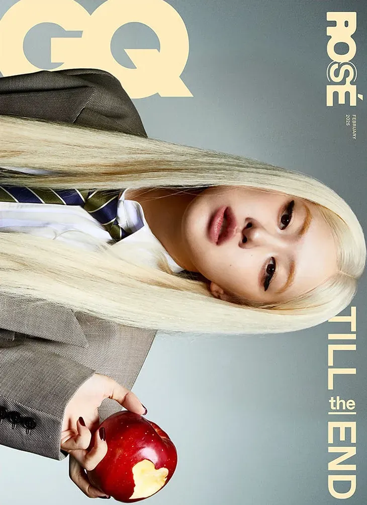 Blackpink’s Rosé is the Face of GQ Korea February 2025 Issue