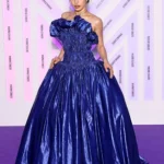 Chase Infiniti blue Louis Vuitton gown Series Mania 2026