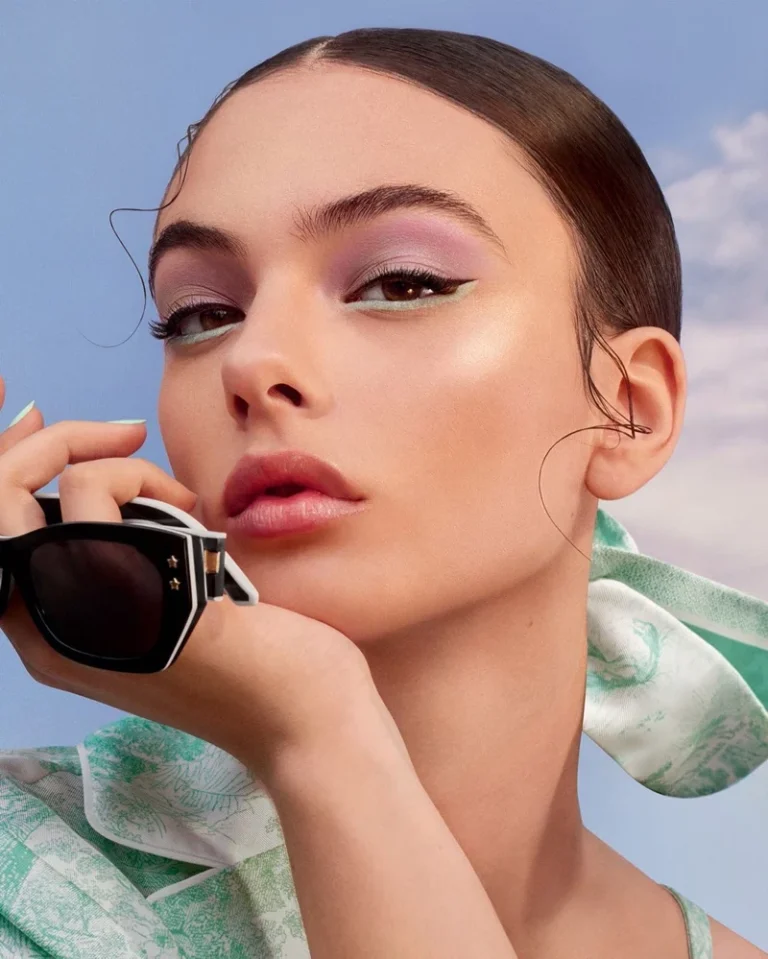 Deva Cassel in Dior Makeup Summer 2024 Ad