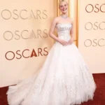 Elle Fanning Givenchy strapless gown Oscars 2026