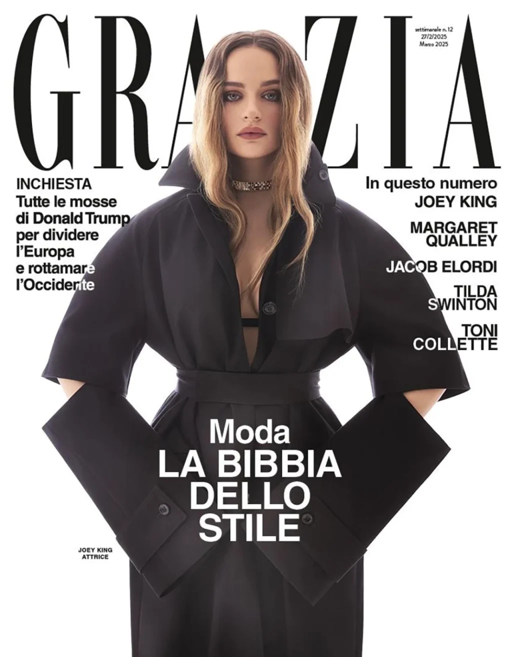 Joey King Stuns on the Cover of Grazia Italia March 2025 Issue