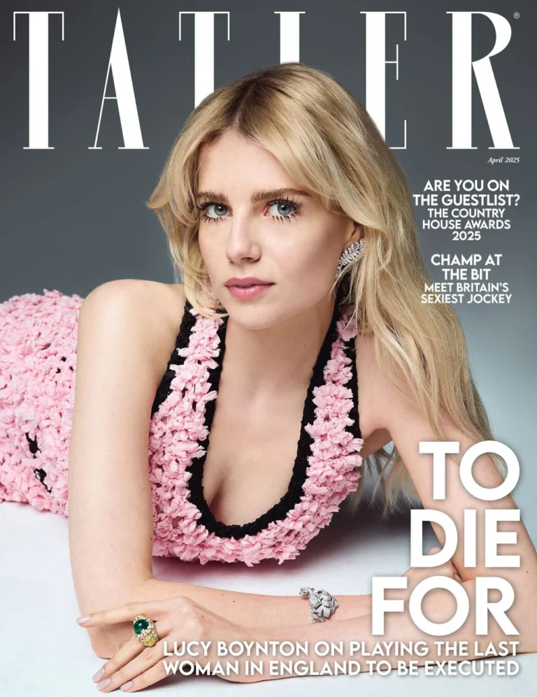Lucy Boynton Graces Tatler’s April 2025 Cover