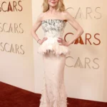 Nicole Kidman Chanel feather gown Oscars 2026 red carpet