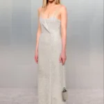 Sarah Pidgeon silver Calvin Klein gown Vanity Fair Oscar Party 2026