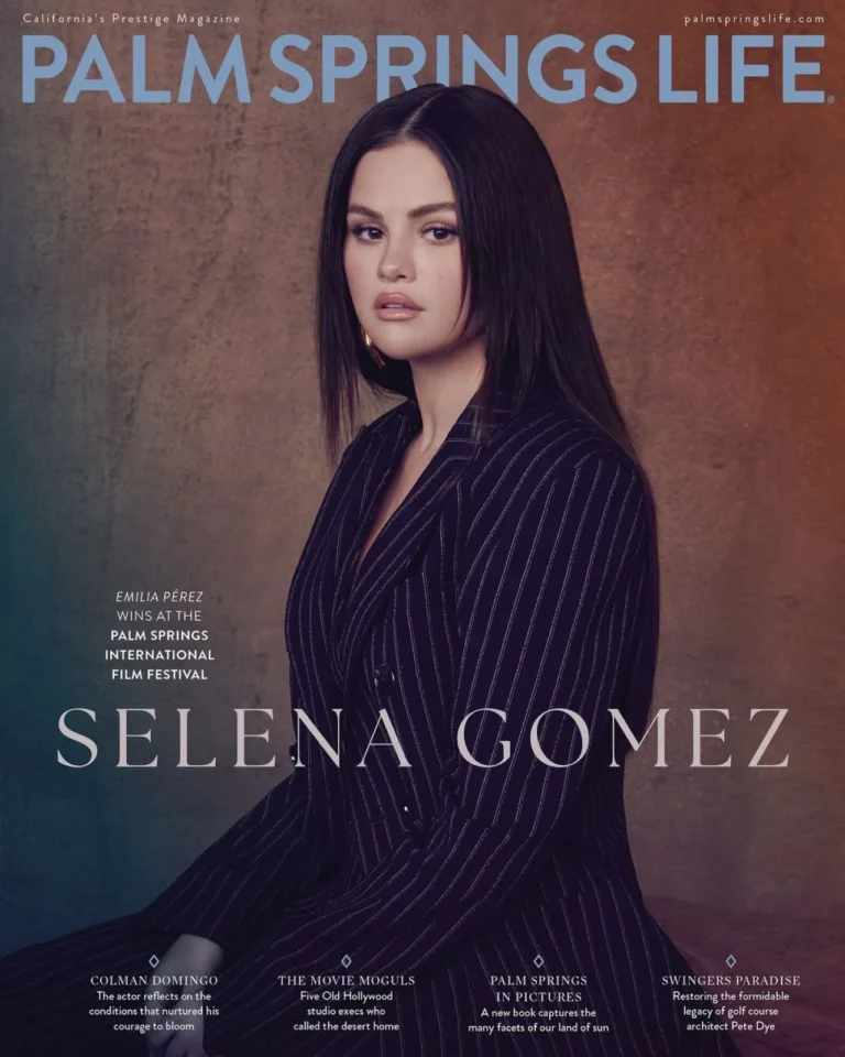 Selena Gomez Covers Palm Springs Life January 2025